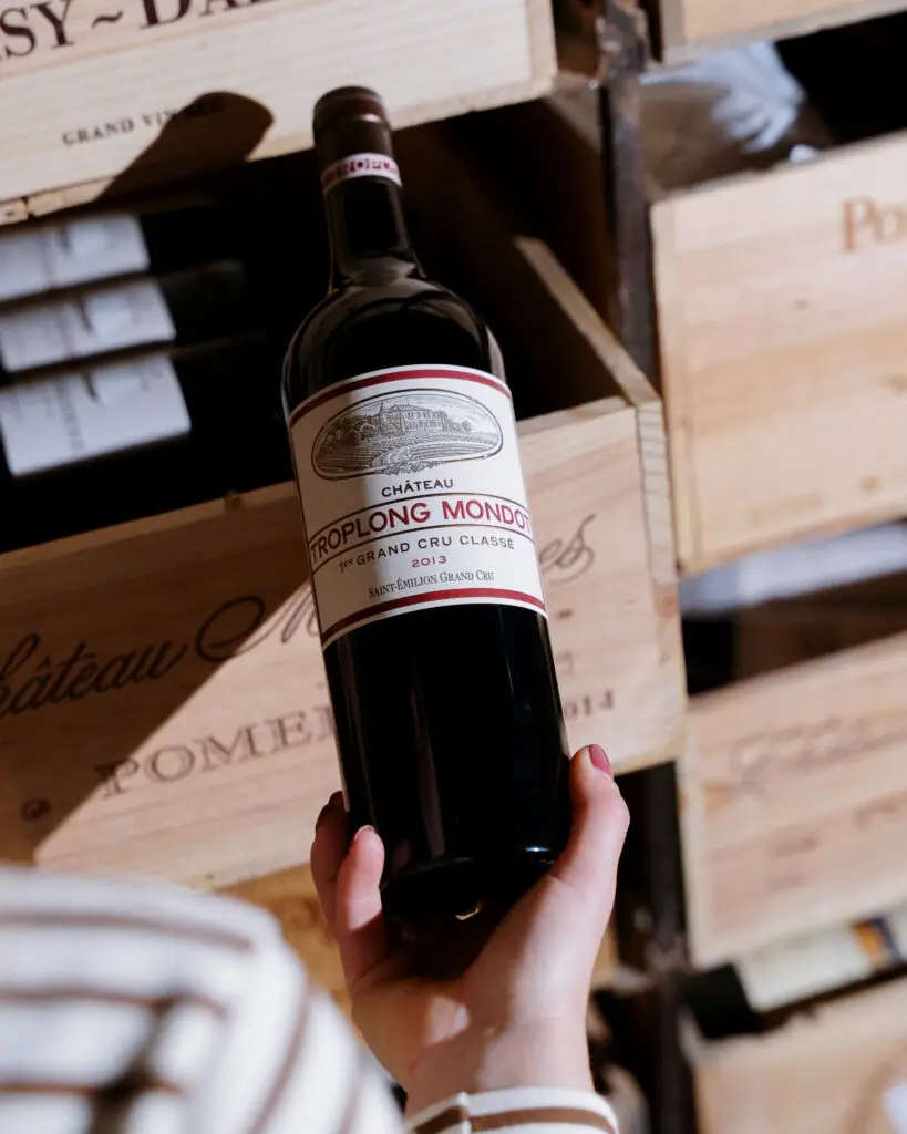 Vin chateau Troplong Mondot